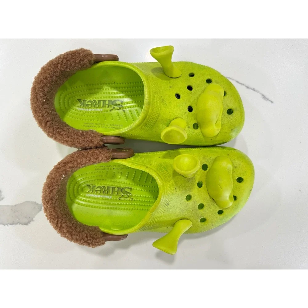 Crocs Shrek Classic Clog OG Lime Green Mens 5 Womens 7 Ogre